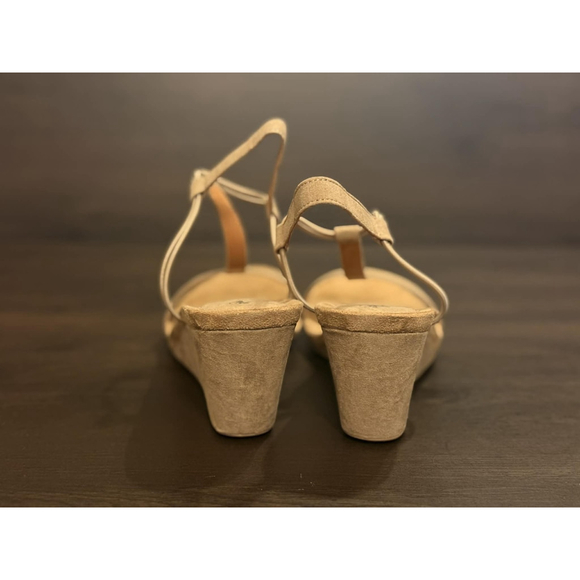 Style & Co. Women's Mulan Strappy Wedge Sandals Size 10.5 M Taupe - Picture 7 of 16